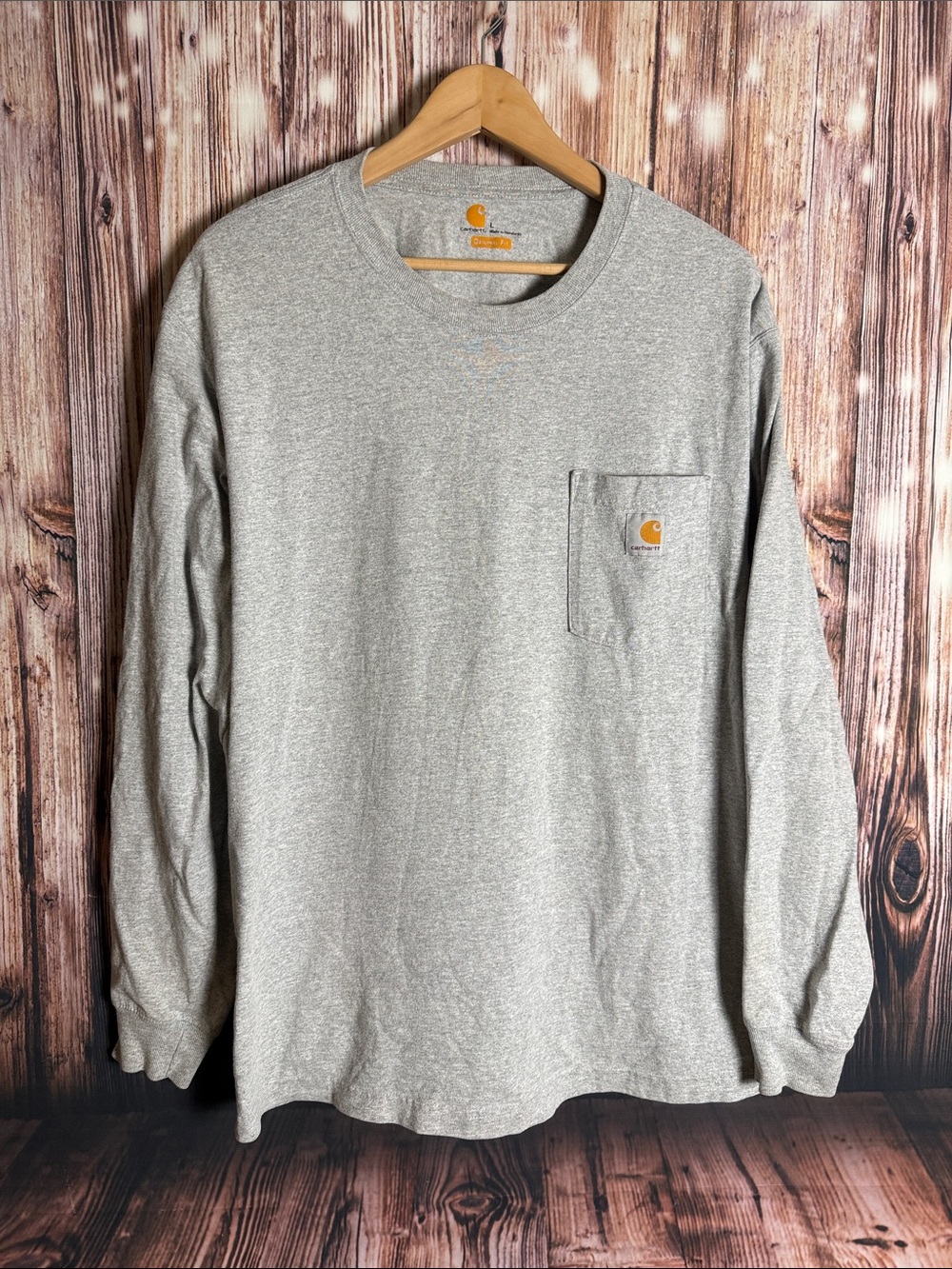 Carhartt Long Sleeve T Shirt Mens Sz L